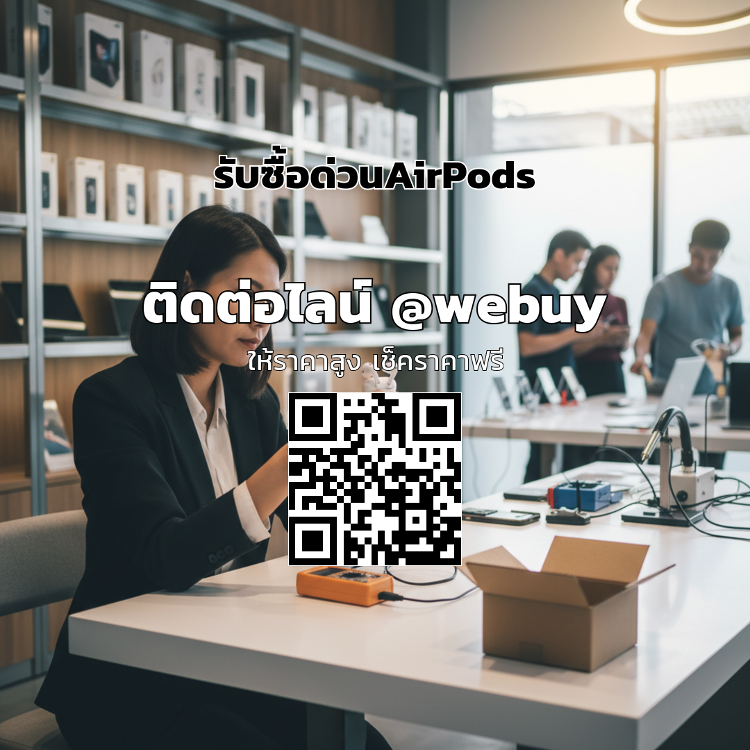 รับซื้อด่วน AirPods มือสอง ราคาดี พร้อมประเมิน | Winner IT