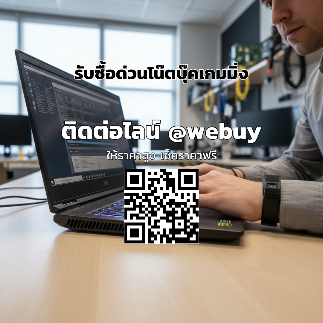 รับซื้อด่วนโน๊ตบุ๊คเกมมิ่ง ขายไวได้ราคาดี | Winner IT